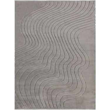 Imagem de Tapete 150x200 Movimentos Curvas Cromio Tapete São Carlos Curvas Cromio