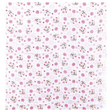 Imagem de Kit 6 Fraldas De Pano Dohler 70cm 100%Algodão Gatinha Baby 1