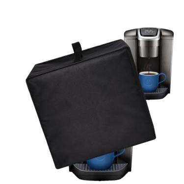 Imagem de CouldyCasi Capa Protetora Contra Poeira Para Máquina De Café Couldycasi, Resistente Ao Calor, Em Nylon À Prova D'Água, Cápsula E Jarra Dose Única Keurig K-Duo/Cápsula K-Elite/Preparador Bidirecional