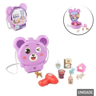 Imagem de KIT Pets de Plástico 19 Peças Veterinário com Bag - Tudo em Caixa