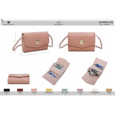 Imagem de Carteira média para mulheres - Lace lore, Rosa, M