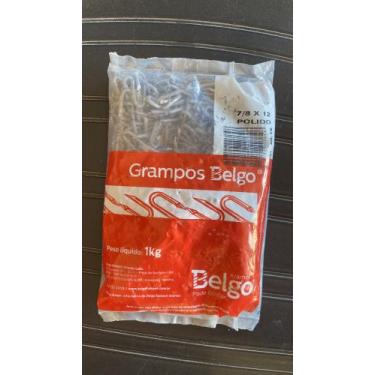 Imagem de Grampo belgo 1kg - JN CONSTRUÇÕES 