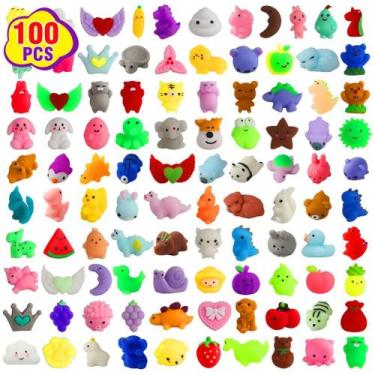 Imagem de Brinquedo Party Favors Spolux Mochi Squishy, 100 unidades para criança