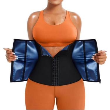 Imagem de Espartilho Waist Trainer Trimmer para perda de peso, embrulho de barri