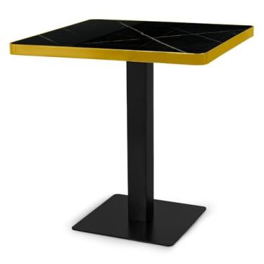 Imagem de Mesa de Jantar Quadrada Venezia 70x70 - Preto
