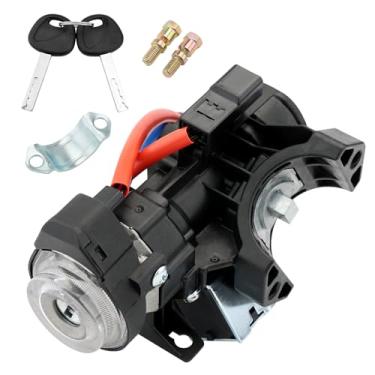Imagem de Conjunto de ignição, interruptor de cilindro de trava e caixa de cilindro, com chaves, compatível com Kia 2019-2021 Forte, 2020-2022 Soul, Seltos 2021-2023, substitui # 81910-M7110