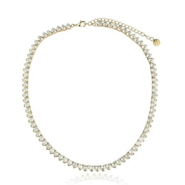 Imagem de Genérico, RIVIERA 3 PONTAS BANHO RÓDIO OU OURO 18K Cor:Branco;Tipo de Banho:Ouro 18K