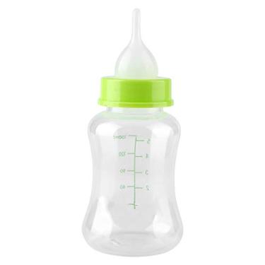 Imagem de VINGVO Kit de Alimentação Com Mamadeira para Gatinhos, Mamadeira para Gatinhos Com Bico de Silicone para Alimentação de, Alimentador de de Leite de 150ml para Todas As Raças de Filhotes, e Outros