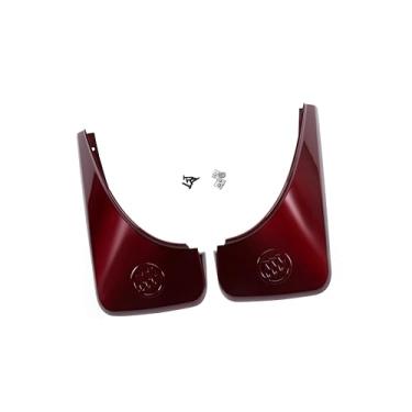 Imagem de GM Accessories 23180056 Protetores de respingos traseiros moldados em verniz vermelho carmesim