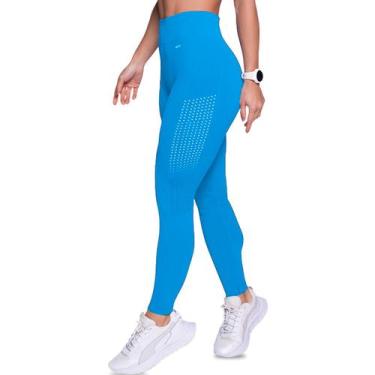 Imagem de Calça Legging Selene Fitness Poliamida Academia Sem Costura Esportiva 