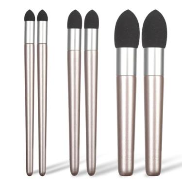 Imagem de 6 peças de caneta esponja de mistura de artista, 3 tamanhos de tocos de mistura para detalhes de desenho, caneta de esboço, pincel, esponja, desenho, arte, liquidificadores, para estudantes