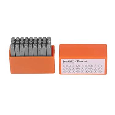 Imagem de Zerodis Ferramentas de Estampagem Em Couro, Conjunto de Perfurador de Cartas de Aço de Alto Carbono, 27 Selos de Metal para Entusiastas de Joias e Artesanato Em Couro, Ferramentas de