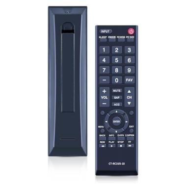 Imagem de CTRC1US18 CT-RC1US-18 Controle remoto de substituição para Toshiba TV 32L310U18 32L220U19 49L510U18 43L420U 32L310U20 49L420U 55L510U18