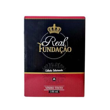 Imagem de Vinho Tinto Seco Português Real Fundação Bag in Box 5L - LusoVinum