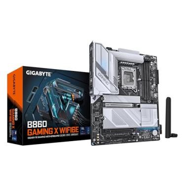 Imagem de Placa Mãe Gigabyte B860 GAMING X WIFI6E (LGA 1851/4xDDR5/USB4/HDMI/DP/M.2/USB 3.2)