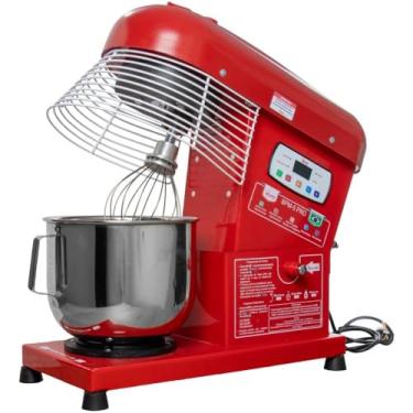 Imagem de Batedeira Planetária 5 Litros Profissional BPM-5 INT Vermelha Maná Bivolt