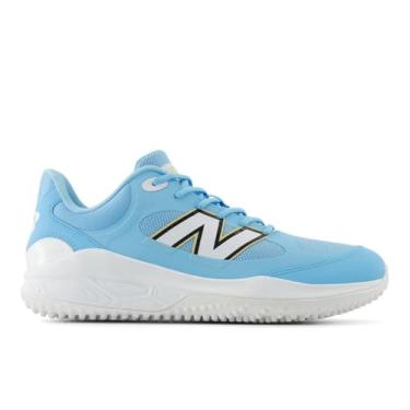Imagem de New Balance Fresh Foam 3000 V7 Turf-Trainer Tênis de beisebol masculino, Team Carolina/Branco, 41