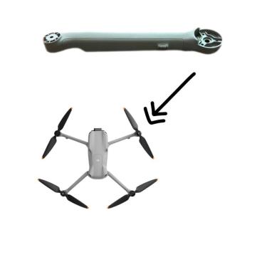 Imagem de Dji Air 3 - Air 3s Braço Dianteiro Direito Sem Motor
