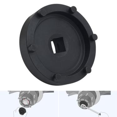 Imagem de BOVIEER Soquete de porca de eixo de 6 pontos compatível com Dodge Ram Trucks 1500 2500 3500 4500 5500, ferramenta de remoção de soquete de porca do cubo da roda substitui 8954A 8954 5045 W83009