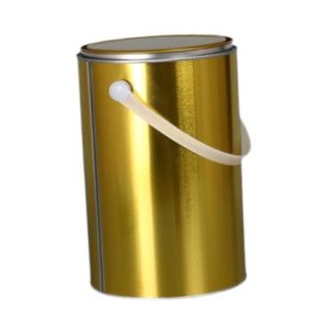 Imagem de Ｂｅｓｇａ Lata de tinta com tampa, portátil, de ferro, à prova de ferrugem, para tintas, solventes, projetos de bricolagem e adesivos, 5l