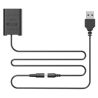 Imagem de F1TP USB-B para NP-BX1 Bateria falsa DK-X1 Acoplador DC para Sony ZV-1 Bateria falsa para Sony Cybershot ZV1 ZV-1 II, ZV-1F DSC-RX1 RX1R, RX100 II III IV V VI VII, HX50 HX90 WX350 WX500 WX500 (NP-BX1)