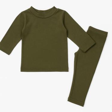 Imagem de Conjunto Térmico Bebê 0 a 2 Anos -Roupa Segunda Pele Quentinha Inverno