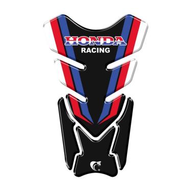 Imagem de Protetor De Tanque Adesivo Resinado Moto Honda Acima 500 Cilindrada Cor Preto