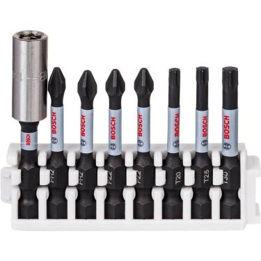 Imagem de Jogo De Bits Impact Control Power 50mm 8 Unidades - 2608522328 - Bosch