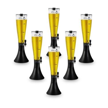 Imagem de Kit - 6 Torres De Chopp Tulipa 3,5l Super Gelada - Marchesoni