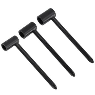 Imagem de Savagrow Chave de fenda Luthier para reparo de caixa de pescoço de guitarra preta, diâmetro interno de 6 mm, 7 mm e 8 mm, comprimento da manga 19 mm