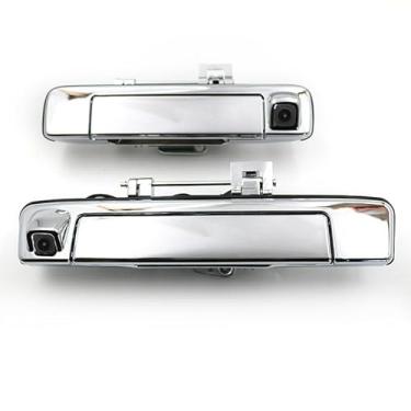 Imagem de Câmera com alça de porta-malas de carro com interruptor de estacionamento, câmera de backup HD visão noturna à prova d'água, substituição para Isuzu D-MAX DMAX 2012-2014 /Isuzu D-MAX DMAX 2015-2018