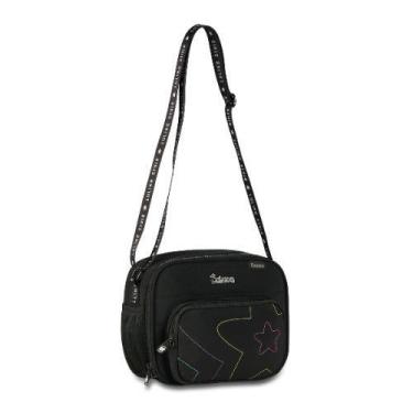 Imagem de Lancheira Térmica Luluca Feminina Escolar Resistente, Preto