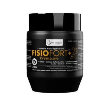 Imagem de 3x Pomada Desodorante Massageadora Fisiofort Premium Bio Instinto 240g