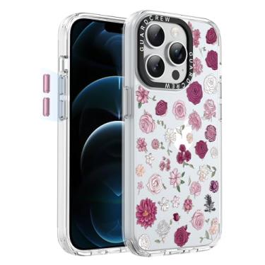 Imagem de GuardCrew Capa para iPhone 13 Pro Max, [proteção contra quedas de grau militar de 3,5 m à prova de colisão] [antiamarelamento e antidescasca] Capa de telefone fina à prova de choque transparente TPU