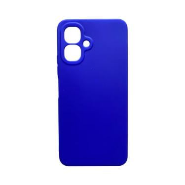 Imagem de Capa Colorida Para Celular Infinix Smart 10 Capinha Protetora Silicone (Azul)