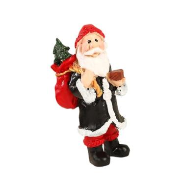 Imagem de Lilihuimaoyi Enfeite de Natal para Papai Noel, Estatueta de Papai Noel para Prateleira, Decoração Infantil para Casa, Mochila