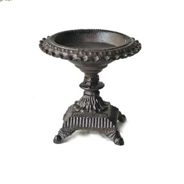 Imagem de Centro de Mesa Porta-velas de ferro fundido, suporte para velas, mesa jantar, base decoração para hotel para Jantar(Médio)