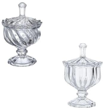 Imagem de Kit Com 2 Baleiros Bombons De Mesa, Mesa Linda