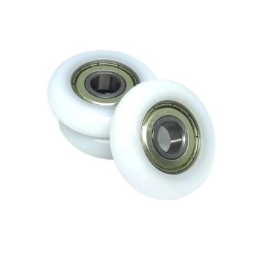 Imagem de 4 peças de diâmetro externo 40 mm rodas para máquina de remo 10 x 40 x 10 mm BSR600040-10 POM roldana de rolamento de plástico para máquina de remo