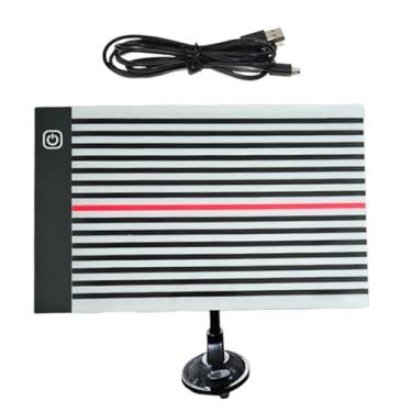 Imagem de Localizador de amassados | Placa de tira de painel de LED | Ferramenta de reflexão, iluminação profissional de reparo automotivo com ajuste de três velocidades para automóveis