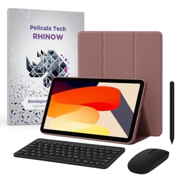 Imagem de Kit Capa Slim para Xiaomi Redmi Pad SE 11": Película de vidro + Caneta Precision + Teclado e Mouse (Rhinow)