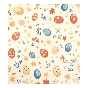 Imagem de Blueangle Capa magnética de ovos de páscoa para lava-louças, decoração da capa frontal da máquina de lavar louça, adesivos de eletrodomésticos, adesivos de eletrodomésticos, 58 cm C x 66 cm adesivo