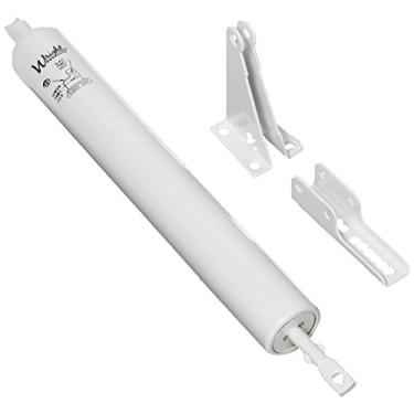 Imagem de Fechador de porta de tela de alumínio branco