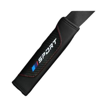 Imagem de Capas De Cinto De Segurança Em Fibra De Carbono Para Carro, 2 Peças Pa