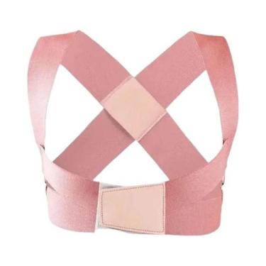 Imagem de Corretor De Postura Invisível Para Adultos Com Alças Para Correção De 
