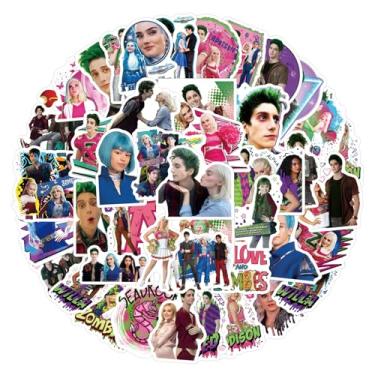 Imagem de 55Pcs Movie Zombies Cartoon Character Stickers - Movie Decorative Waterproof Decal Stickers for Kids, Teens & Adults for Water Bottle Laptop Toy Sticker (Zombies)