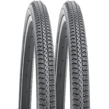 Imagem de YUNSCM 2 peças 24 x 1 3/8 (37-540) pneus de bicicleta de estrada compatíveis com pneus de cadeira de rodas 24 x 1 3-8 24 x 1 3/8 pneus de bicicleta (Y-768)