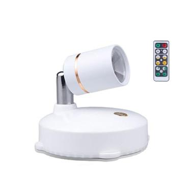 Imagem de Lâmpada de Spot Led Decorativa com Controle Remoto Brilho Ajustável Rotativa e para Decoração Quarto Goblincore Iluminaç