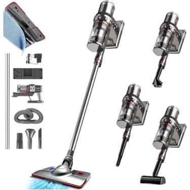 Imagem de Abacafly Aspirador sem Fio, Aspirador de Pó, 45000PA Aspirador Vertical, Aspirador de pó Leve com Reservatório de Agua, 2200mAh, autonomia de 50 minutos