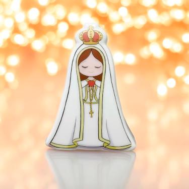 Imagem de Luminária Nossa Senhora de Fátima Bivolt Decoração Oratório